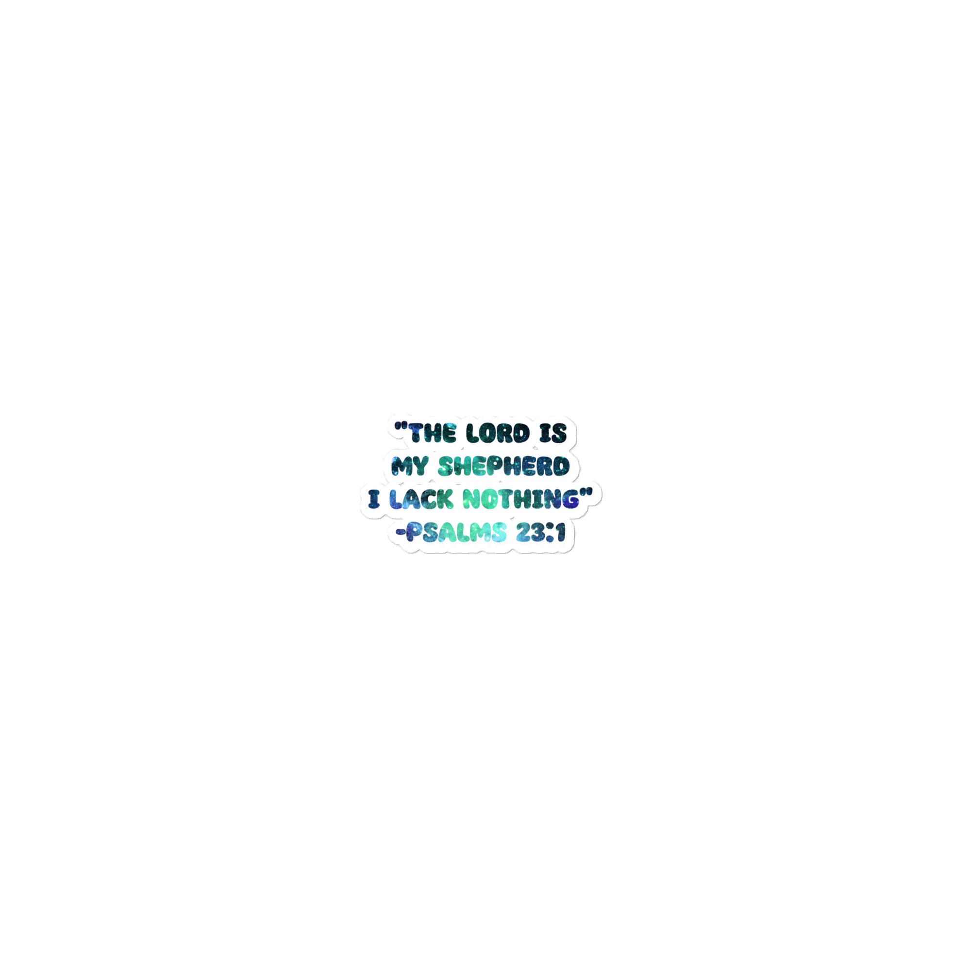Palms 23:1 stickers